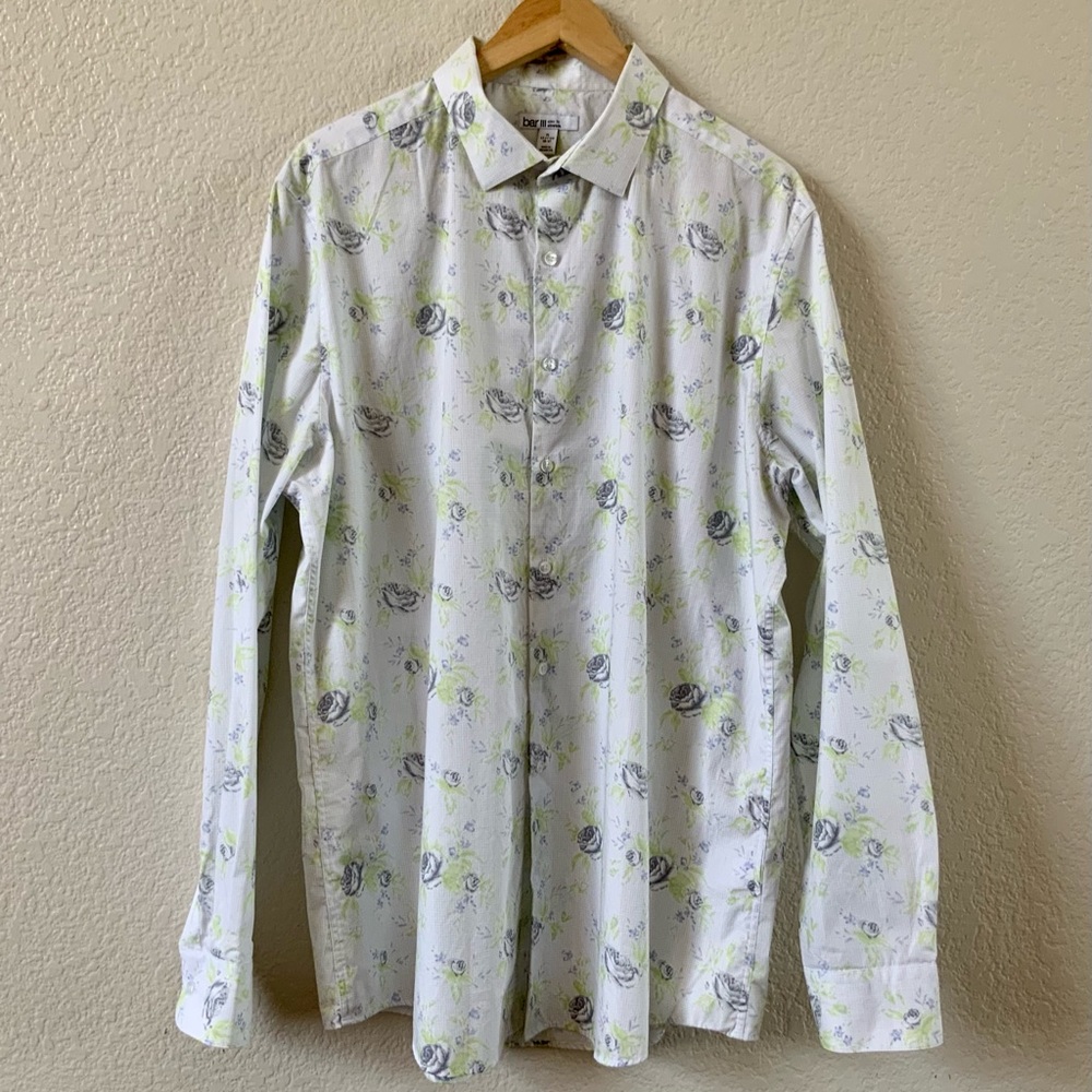 Bar III Long Sleeve Button Down Sz XL